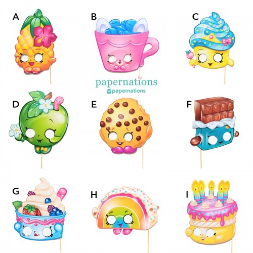 Shopkins Masks